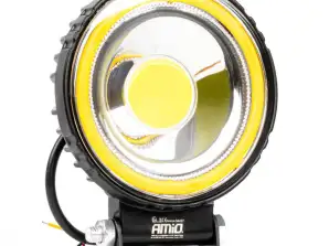 Darba lukturis halogēna led prožektors awl83 48w 3600lm 12v 24v amio 04427