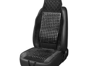 Sitzauflage Sitzperlen schwarz Perlen für Auto 45x120cm csm 16 amio 04429