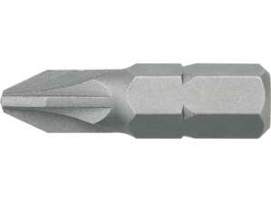 PZ2 x 25 mm. 20 adet tornavida uçları.
