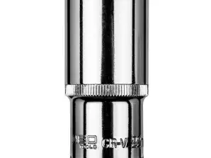 Lang sekskantadapter 3/8