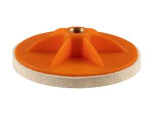 Polijstwol 125 x 10 mm. M14