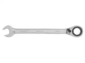 Flat nøkkel med ratchet og omskifter 25 mm