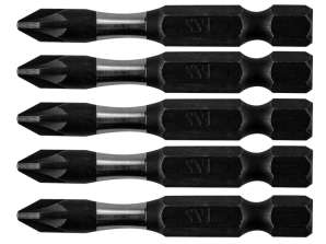 Impact bits S2. 50 mm. PZ2 5 st.