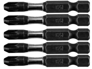 Impact-bits S2. 50 mm. PZ3 5 stuks.