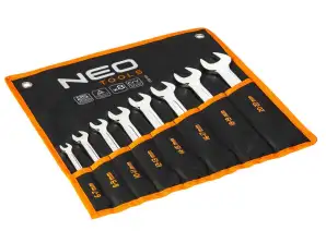 TOP 09 851 Double-sided open-end wrenches 6 22 mm. set of 8 pcs.