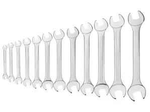 TOP 09 852 Double-ended open-end wrenches 6 32 mm. set of 12 pcs.