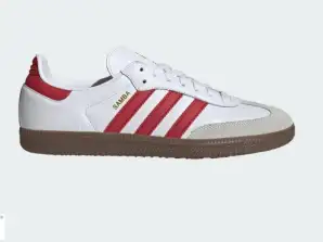 BUTY ADIDAS JQ4041 ORIGINALS SAMBA LICENSED LIVERPOOL BIAŁA CZERWNA