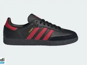 ADIDAS JQ4036 ORIGINALS SAMBA Manchester United BLACK RED