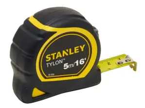 306961 Målebånd 5m 16ft/19mm OPP. plastikkabinett [L]. Stanley