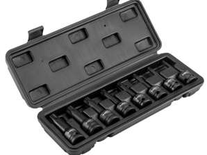 Sett med 8 TORX slagnøkler