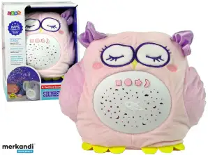 Sweet Plush Owl Owl Color Projector Stars Melody