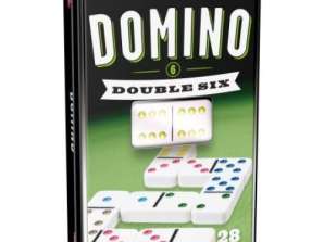 KER 53913 Teneke Kutuda Klasik Domino Oyunu