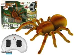 Nuotoliniu būdu valdomas voras Tarantula infraraudonųjų spindulių rudas R/C