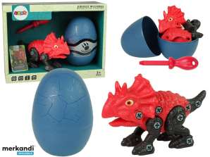 DIY Triceratops Dinosaurus Ei Schroevendraaierset