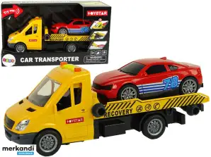 Transport Auto Sleepwagen Auto Oprit Hulp Geluiden Lichten
