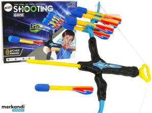 Sportbogen Long Range 6 Schuss Für Kinder Blau Schwarz