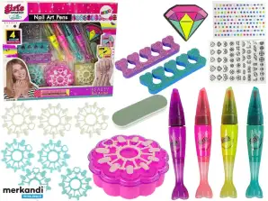 Nail Art Set Nagellakken Stiften Kleurrijke Stickers