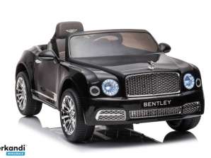 Автомобіль з акумулятором Bentley Mulsanne, пофарбований у чорний колір
