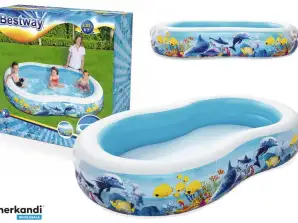 Inflatable Ocean Pool 262 x 157 x 46 cm Bestway 54118