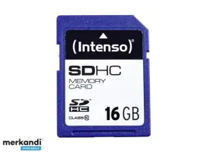 Intenso Speicherkarte SDHC 16GB CL 10 3411470