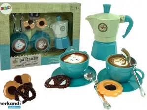Kaffeeset Cafe Cookies Blau