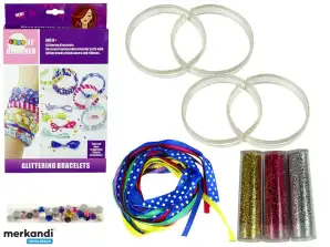 DIY Glitzer Band Armband Herstellung Kit
