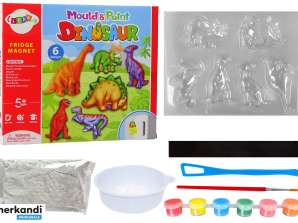 DIY Painting Kit Dinosaurs Gypsum Magnets