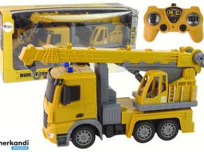 Kraanbouwvoertuig 2.4G R/C Geel 1:12