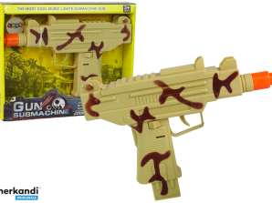 Military Camo Pistol For Kids Vibration Sound