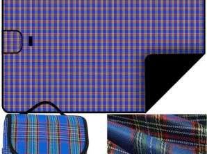 Picnic mat 145x180 basic blue