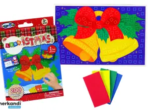 Kit DIY Mozaic colorat Crăciun Stick-On Clopot