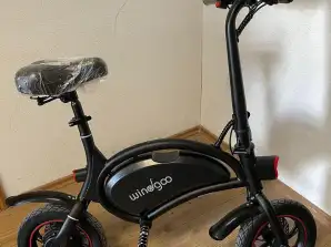 Elektro Scooter mit Sitz 12 Zoll Windgoo B3 Schwarz E Scooter NEU ohne StVZO Black