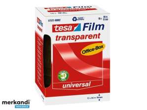 Tesa Film Trasparente per Dispenser da Tavolo 10 pz. 66m x 15mm 57372
