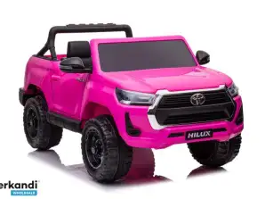Toyota Hilux DK HL860 rózsaszín akkumulátoros autó