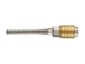Schnellanschluss für Kompressor mit Ausgang für Schlauch 4 x 6 mm