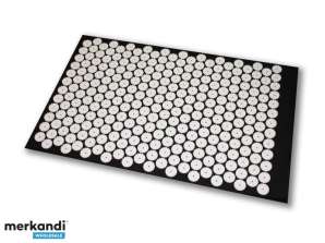 Shanti Tapis d’acupression / Tapis à ongles 80 x 50 cm Noir