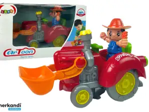 Interaktive traktor batteriebetriebene Bagger Musik Lichter