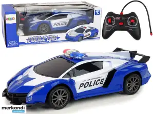 Racing Car Police R/C Remote Control Police Battery