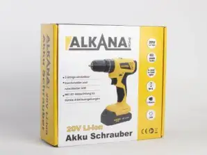 ALKANA 20V Akku Schrauber Li Ion Akku kraftvoller Bohrschrauber Akkuschrauber