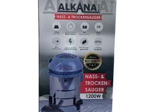ALKANA Nass und Trockensauger Staubsauger Nasssauger 1200W Power 30 Liter