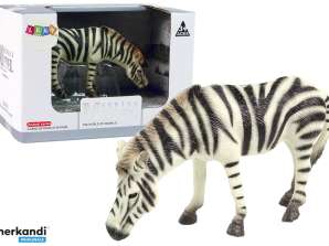 Large collectible figurine zebra animals of the world