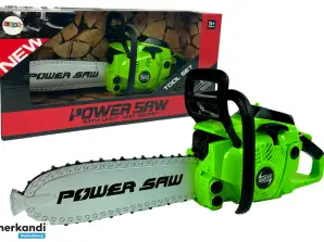 Motosega a batteria per il suono verde fai-da-te