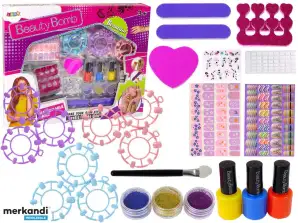 Grote Nagellak Set, Nagellakken, Stickers, Scheiders