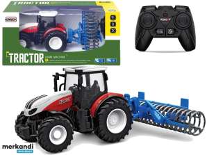 Fjernstyrt Traktor Landbruksrulle 2.4 G Gummihjul