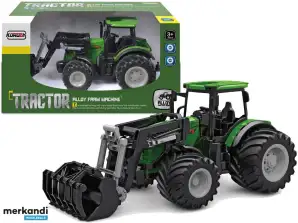 Tractor Agricultural Vehicle with Crocodile Bucket Green