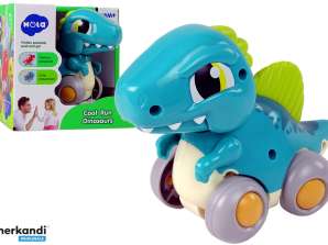 Dinosaur På Hjul Blå Figur Spinosaurus