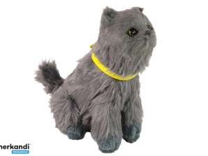 Interactieve kat Kitty Pluche Miauwt Beweegt Hoofd en Staart