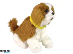 Interaktiver Cavalier-Plüschhund, bellt und wackelt mit dem Schwanz