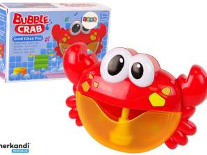 Badespielzeug Seife Bubble Generator Rote Krabbe
