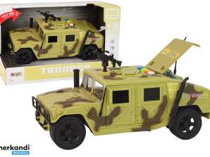 Auto Militair Voertuig Wrijvingsaandrijving Licht Camo